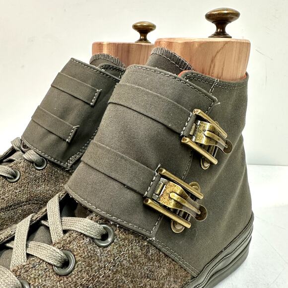 NWOT Nigel Cabourn x Converse Chuck 70 Hi 'Ivy Green' High Top Boot Sneaker 11 - Picture 8 of 14